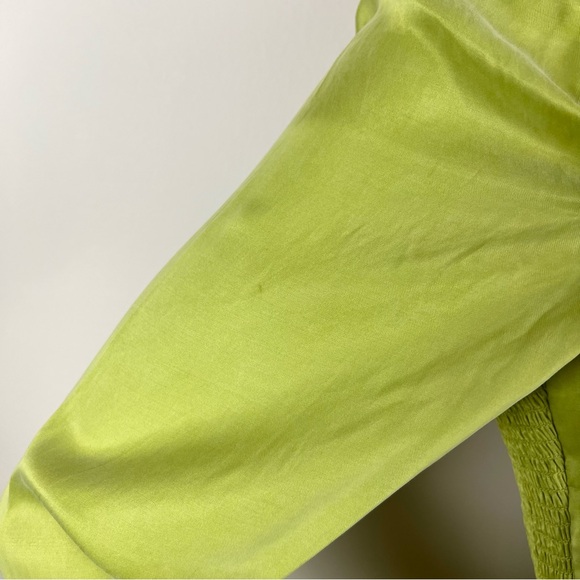 FOR LOVE & LEMONS REVOLVE GREEN CUTOUT MIDI DRESS - Picture 4 of 14